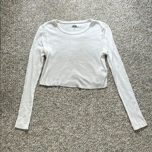 Urban Outfitters Long Sleeve Crop Top